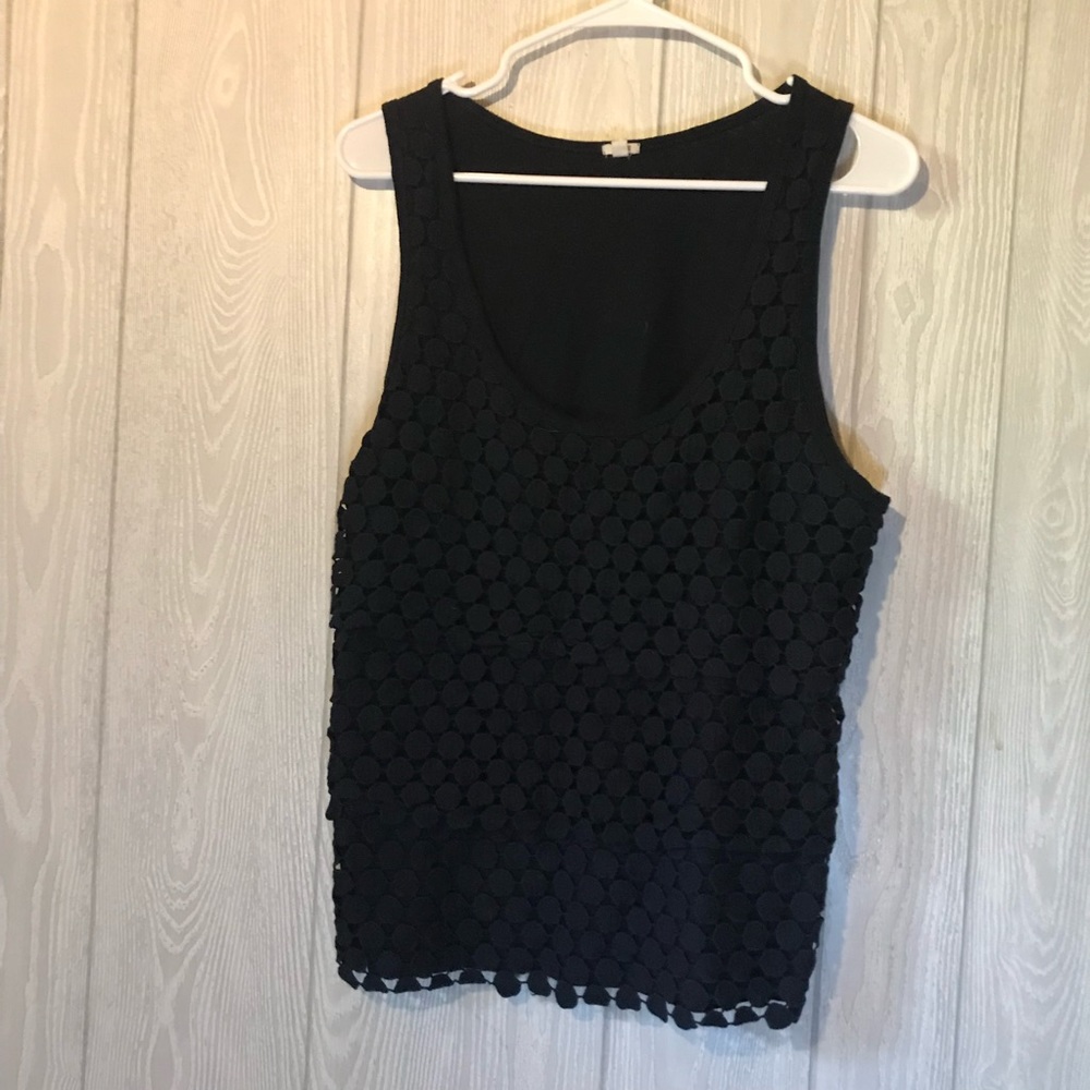 J Crew Sleeveless top Size XL